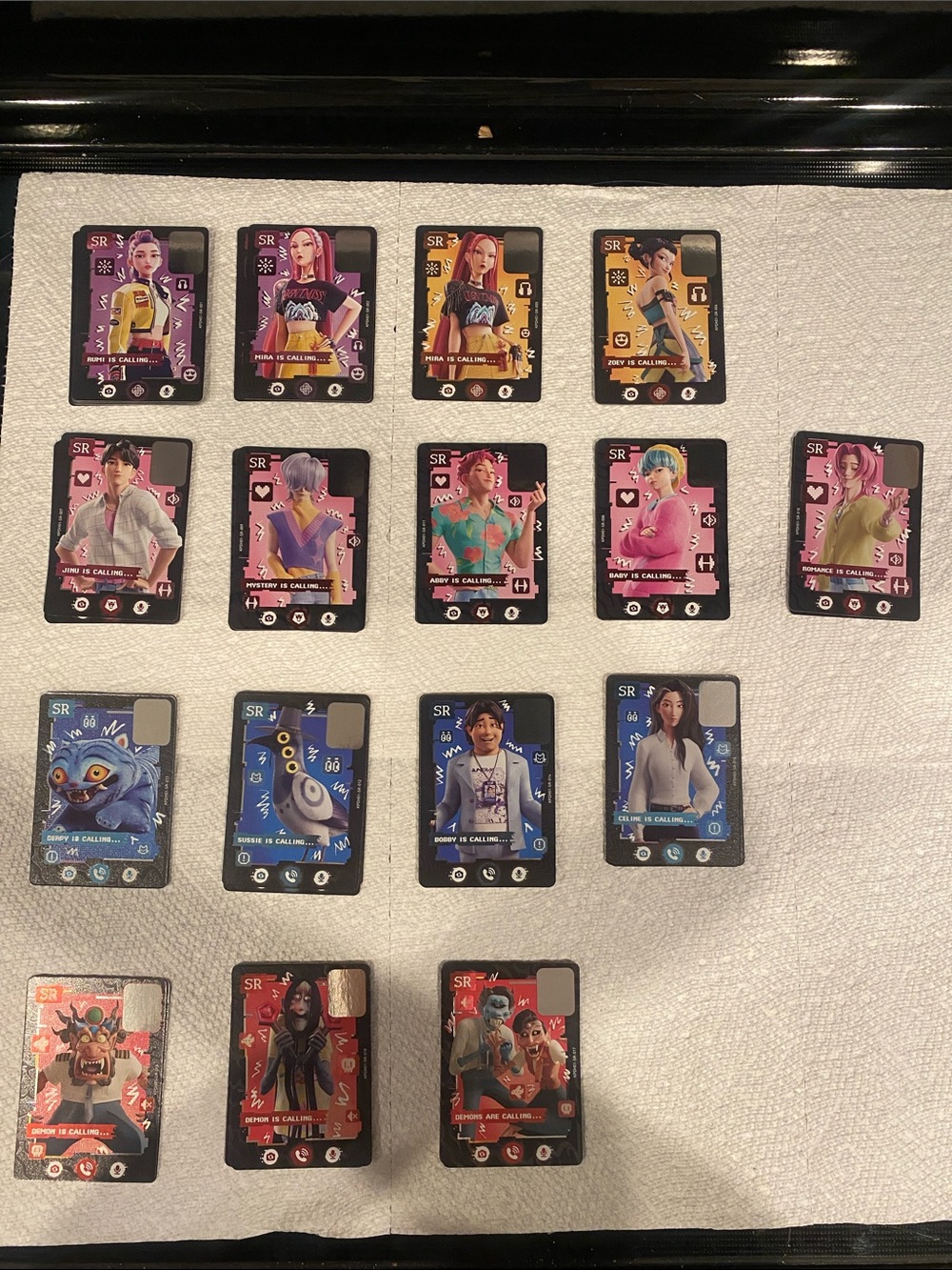 Kpop Demon Hunters Trading Cards - Energy Edition SR